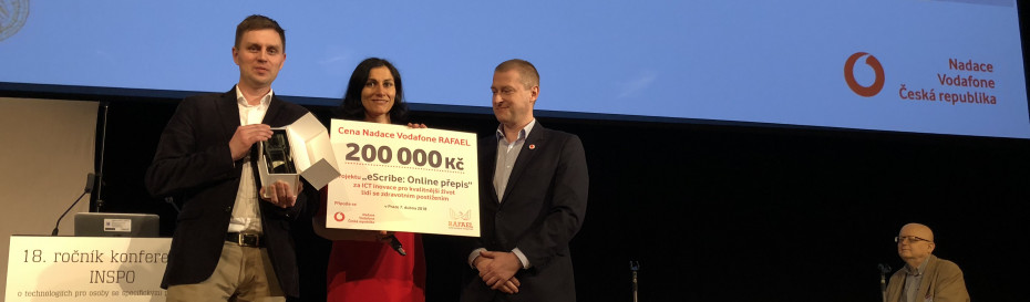 Cena Rafael: 200 000 Kč pro inovativní projekt