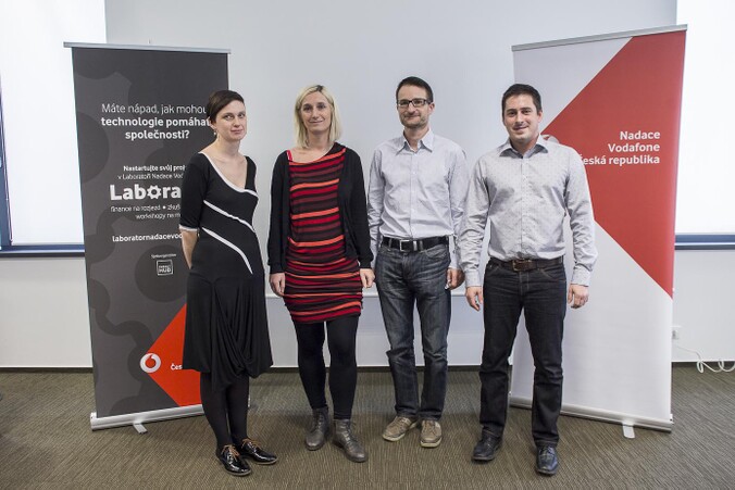 Nejlepší technologické inovace postupují do dalšího kola Laboratoře Nadace Vodafone