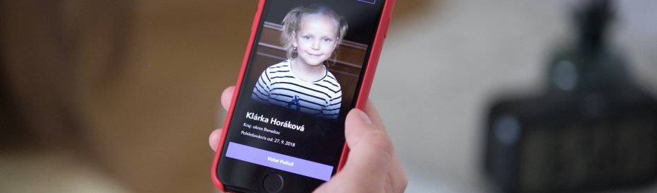 Aplikace Echo na pomoc pohřešovaným dětem je hotová