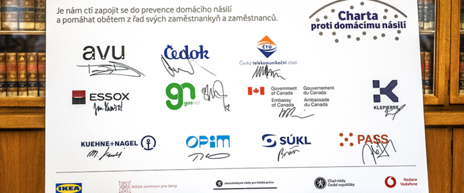 Setkání Charty proti domácímu násilí přineslo první výsledky průzkumu i nové impulzy