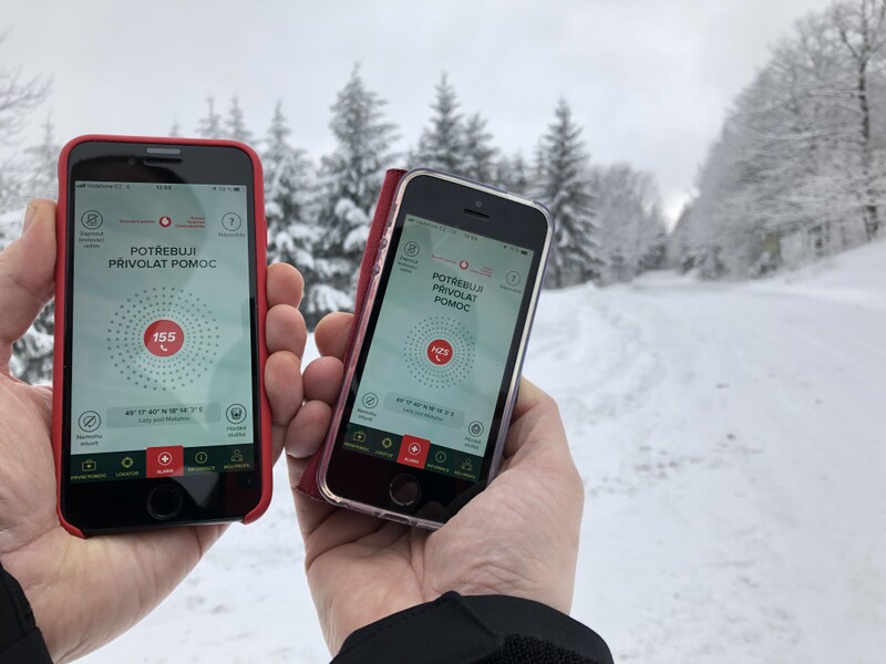 Aplikace Záchranka funguje i na slovenských horách