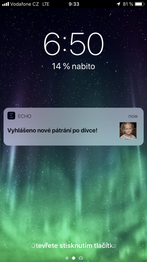 Aplikace ECHO