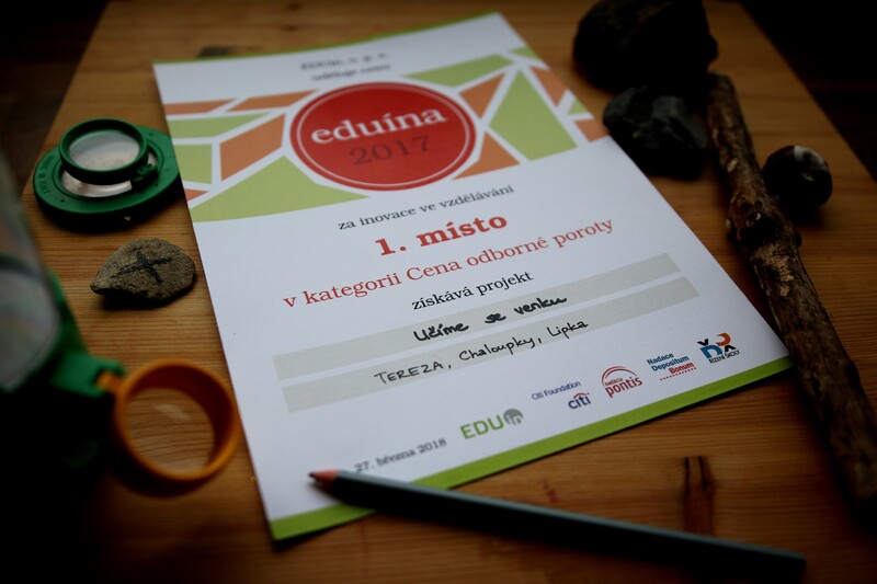 „Učíme se venku“ vyhrálo ceny Eduína za inovativní vzdělávání