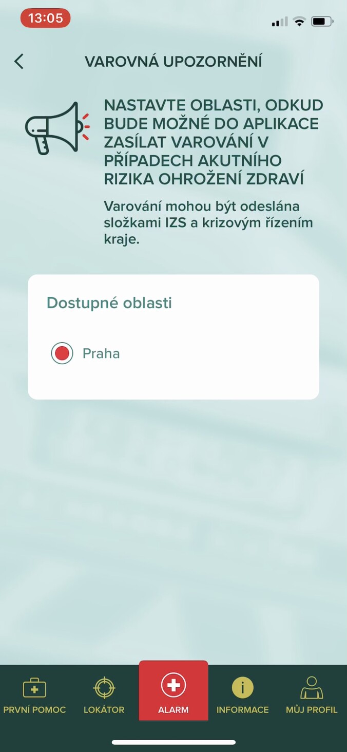 Hlavní město Praha začalo využívat aplikaci Záchranka pro rychlé varování občanů