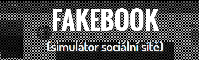 Fakebook, simulátor sociálních sítí pro malé uživatele internetu