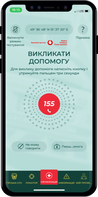 Aplikace Záchranka je nově dostupná v ukrajinštině a vietnamštině