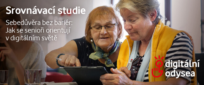Nová studie: Seniorky a senioři používají technologie, ale chybí jim jistota