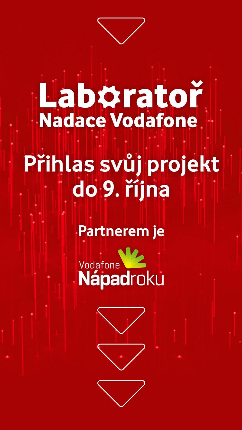 Laboratoř Nadace Vodafone směřuje ke startu 10. ročníku, zbývají poslední dny do uzavření přihlášek