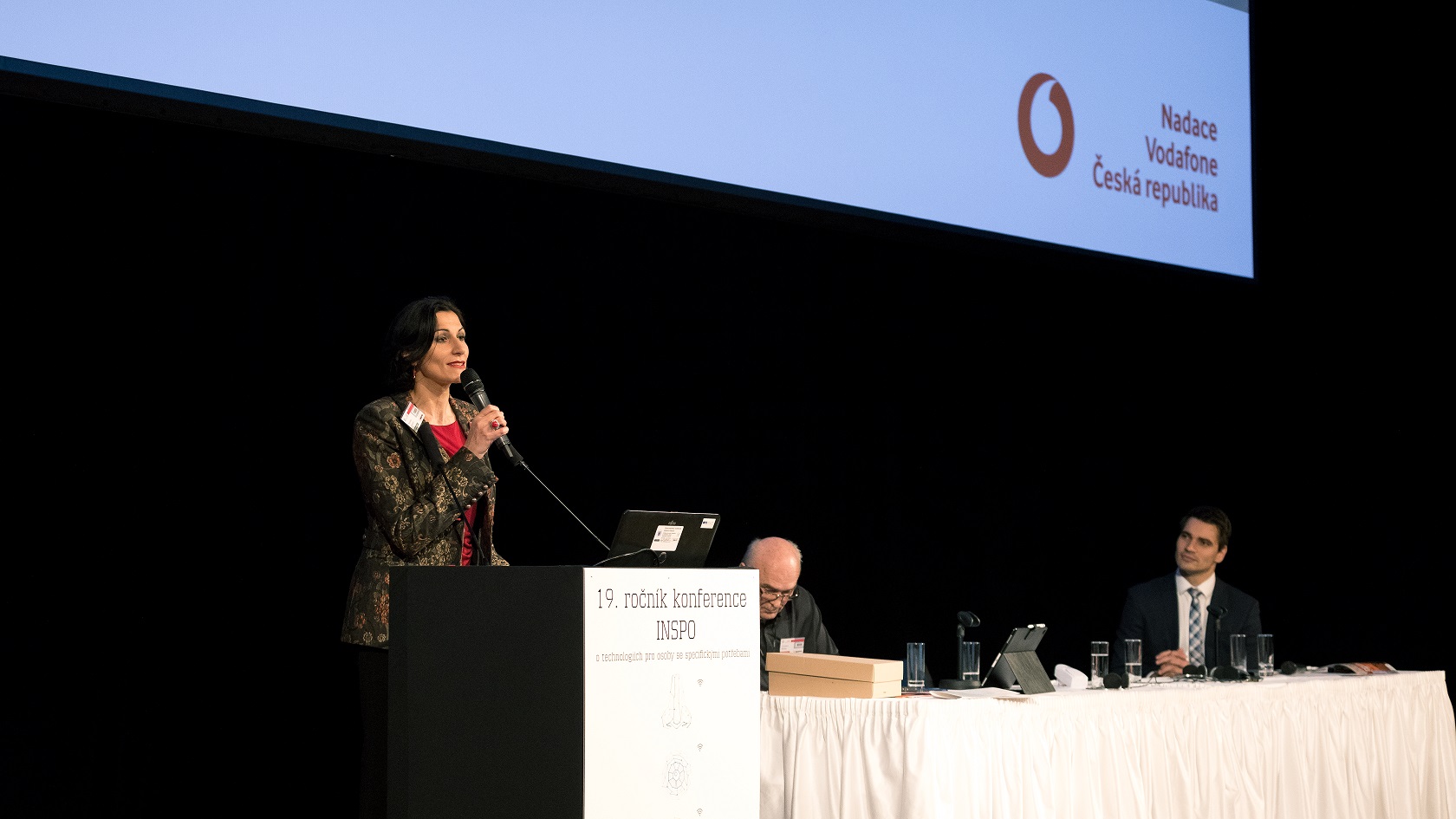 Adriana Dergam z Nadace Vodafone