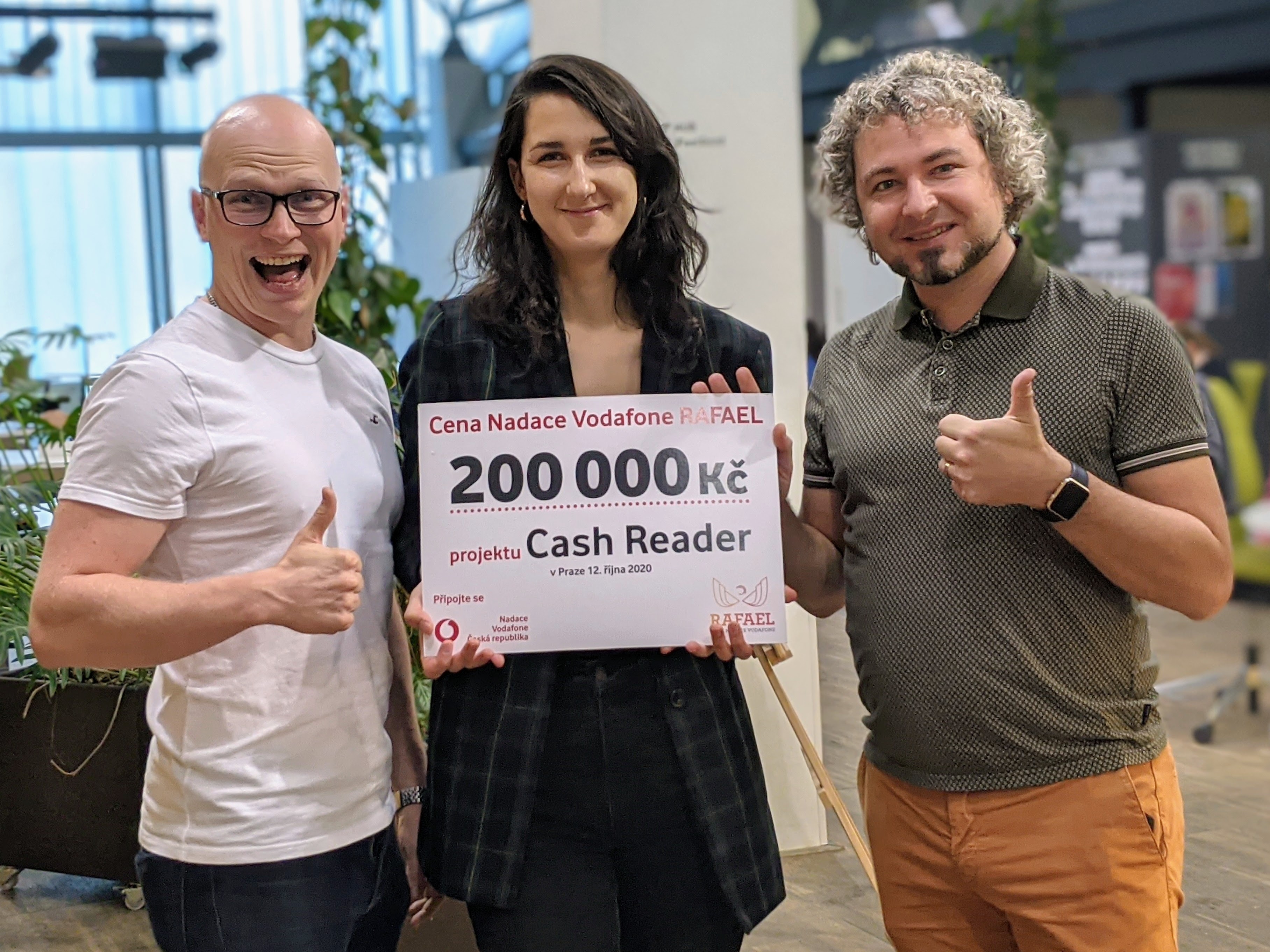 Tým projektu Cash reader